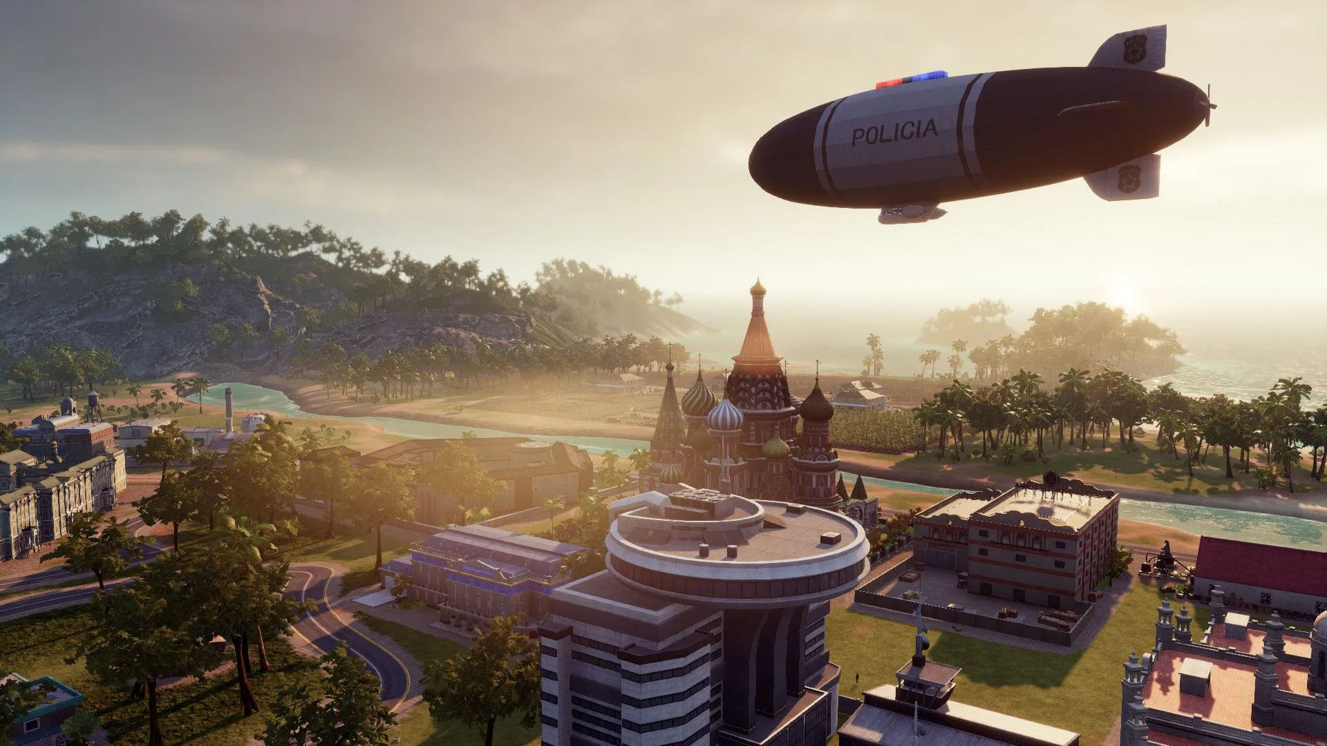 Khu du lịch bãi biển và các khu giải trí thu hút khách trong Tropico 6