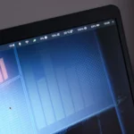 Laptop Framework chạy hệ điều hành Hyprland Arch Linux với giao diện Waybar và biểu tượng khay