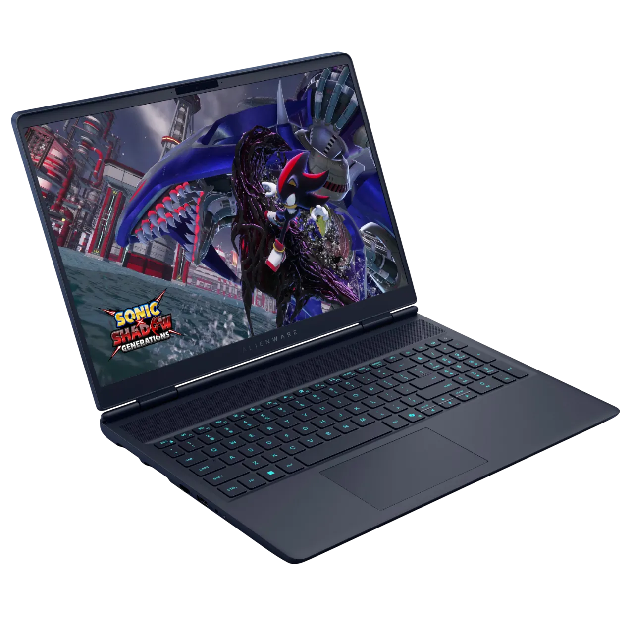 Laptop gaming Alienware 16X Aurora màu xanh ấn tượng
