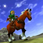 Link và Epona trong The Legend of Zelda: Ocarina of Time