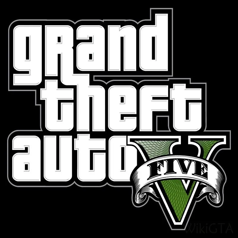Logo của tựa game thế giới mở Grand Theft Auto V