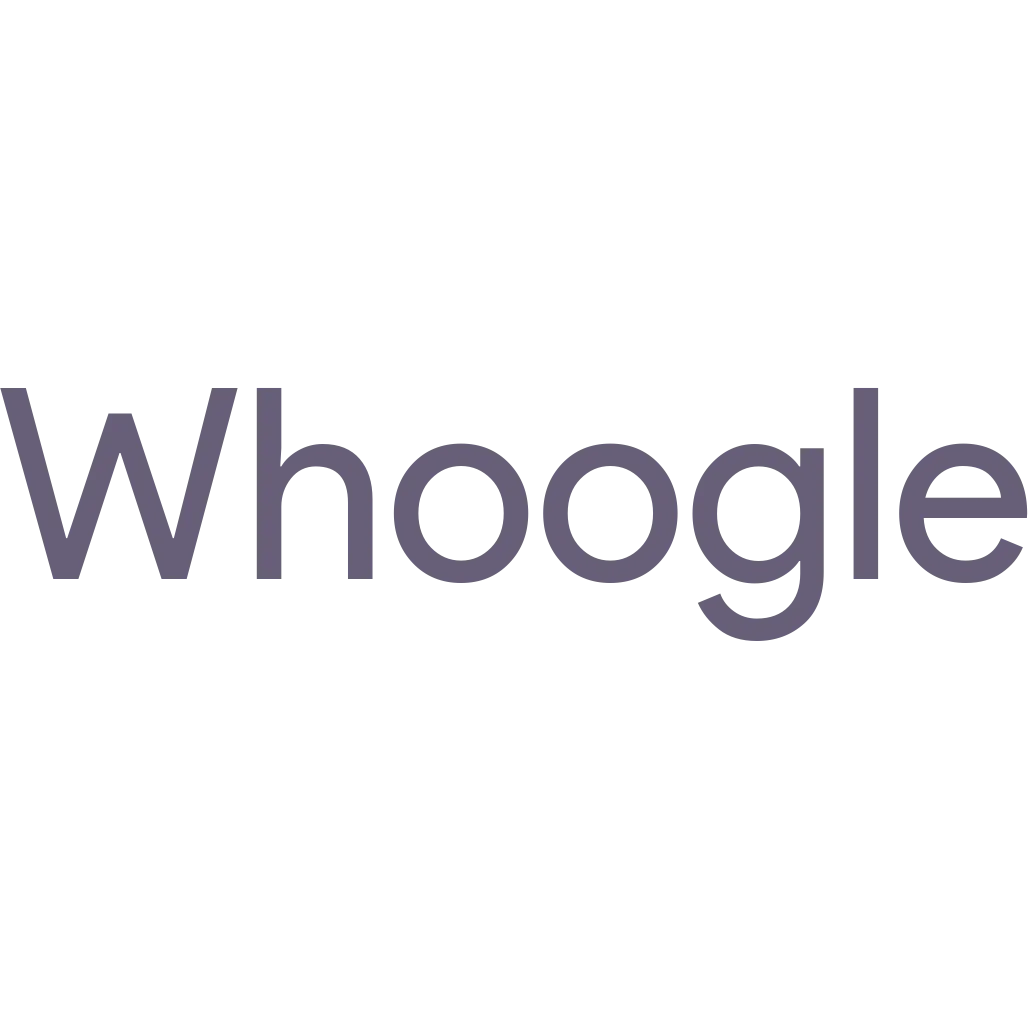 Logo của Whoogle, biểu tượng cho giải pháp tìm kiếm riêng tư