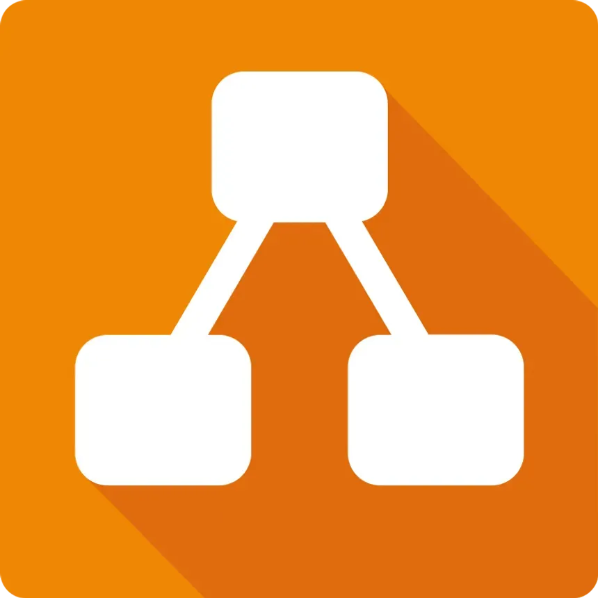Logo Diagrams.net (Draw.io), công cụ vẽ biểu đồ tư duy và lưu đồ trực tuyến