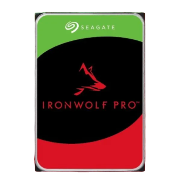 Logo và thiết kế chi tiết của dòng ổ cứng Seagate IronWolf Pro