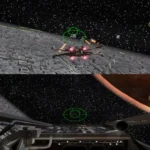 Luke Skywalker chiến đấu trên bộ trong game Star Wars Rogue Squadron III Rebel Strike