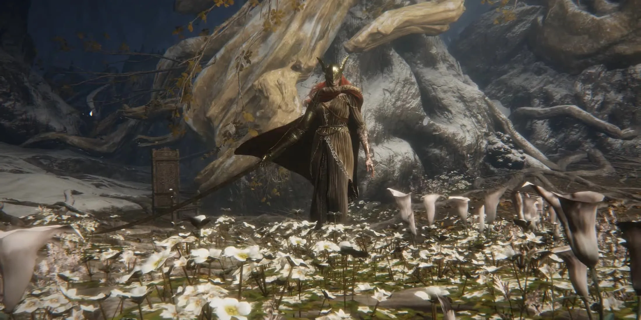 Malenia, Blade of Miquella, nữ thần mục nát và một trong những boss khó nhất Elden Ring.