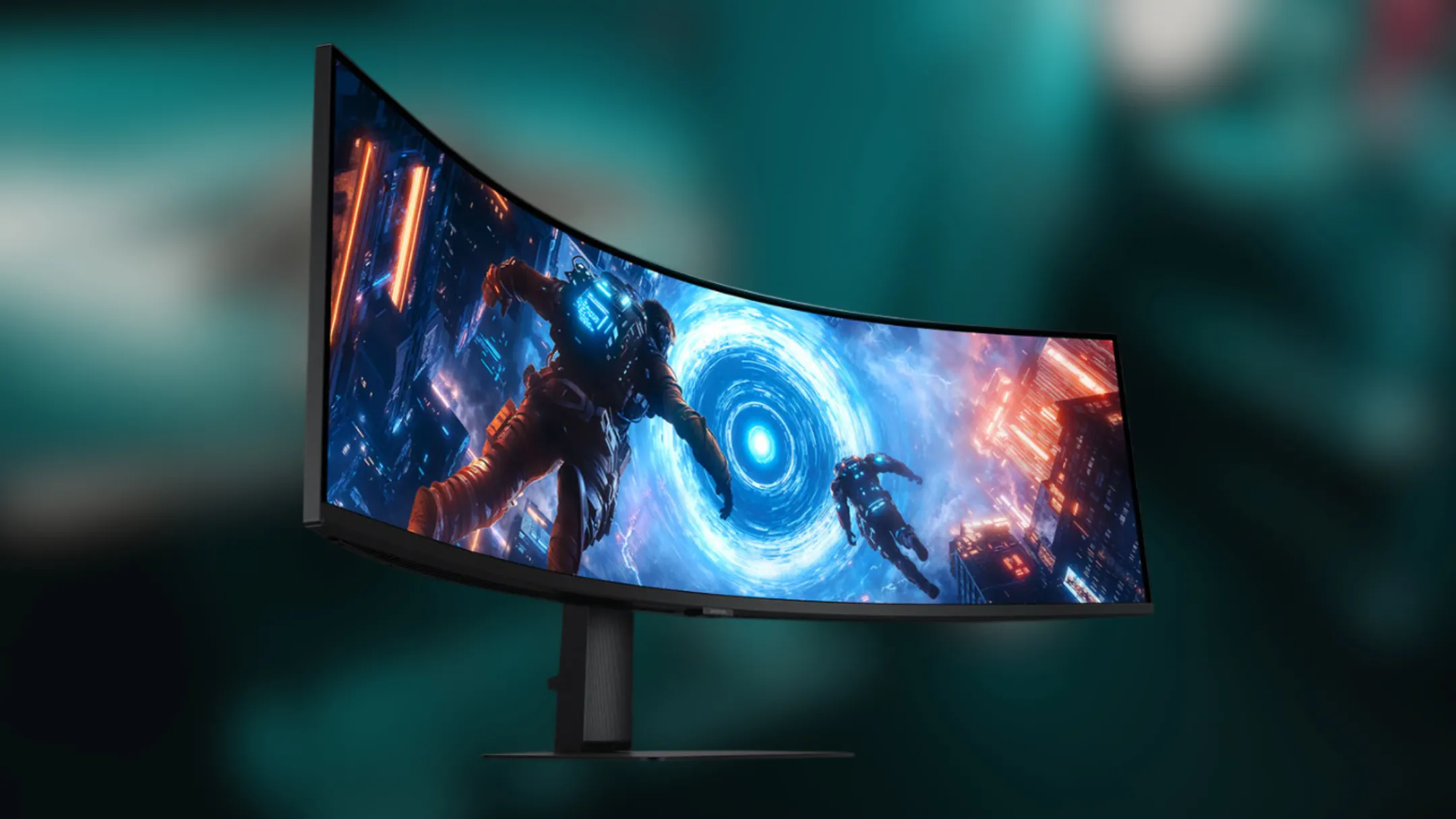 Màn hình chơi game cong Samsung Odyssey G9 (G91F) DQHD 49 inch siêu rộng