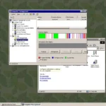 Màn hình chống phân mảnh ổ đĩa của Windows 2000