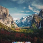 Màn hình desktop Elementary OS với môi trường Pantheon, hiển thị giao diện đẹp mắt tương tự macOS và thanh dock Plank.