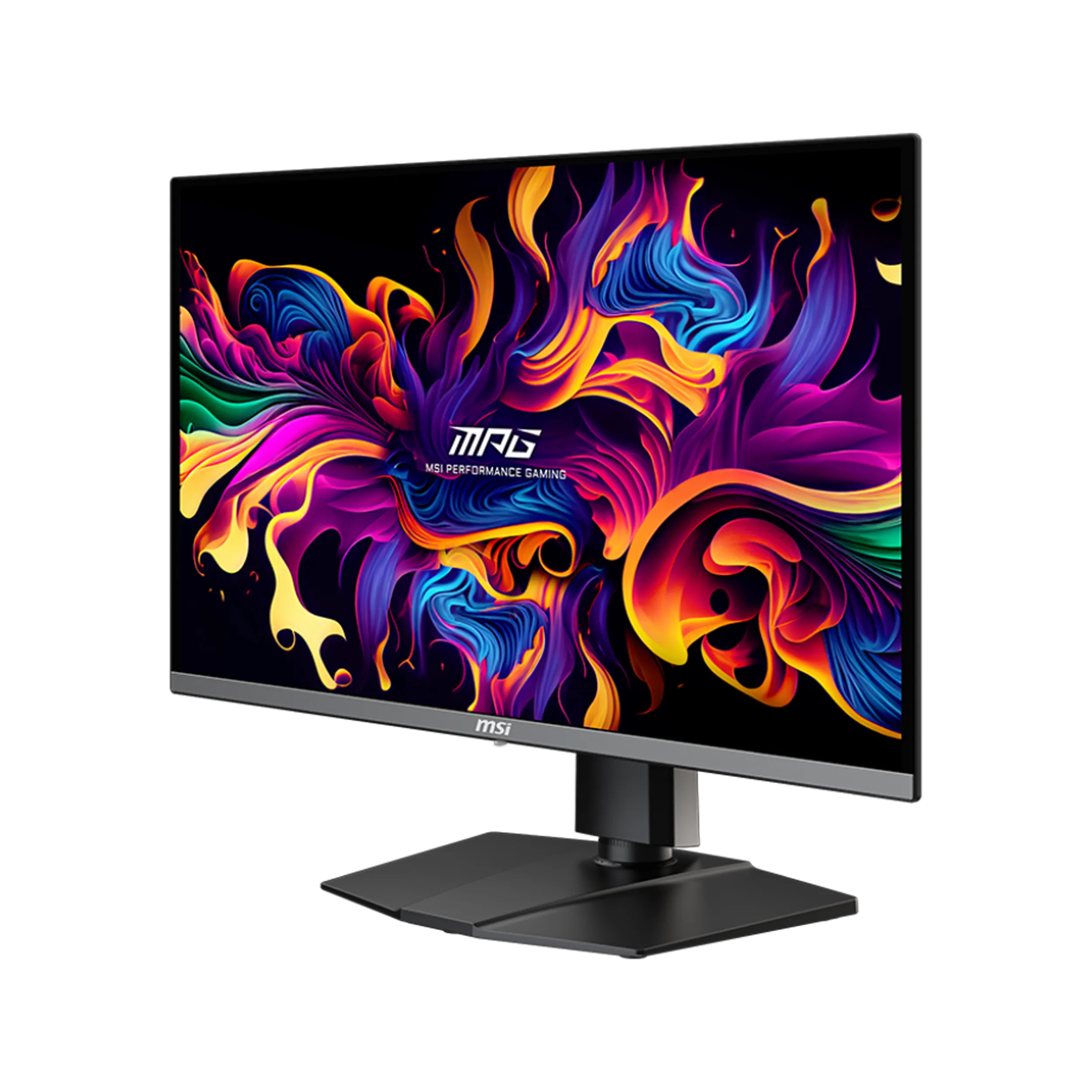 Màn hình gaming MPG 272URX QD-OLED nổi bật với thiết kế hiện đại và màu sắc sống động