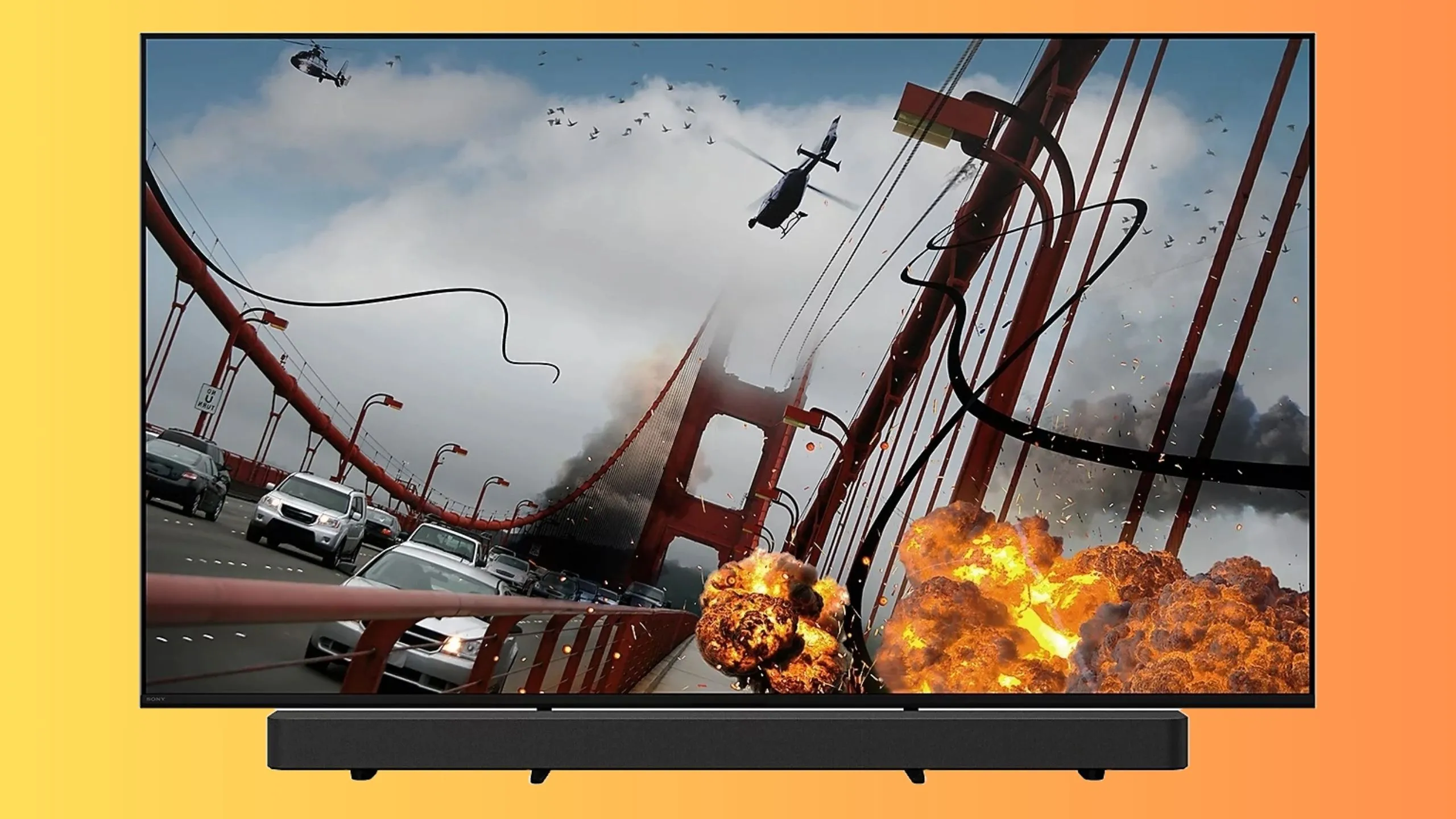 Màn hình TV Sony Bravia 7 hiển thị hình ảnh chất lượng cao với độ tương phản sâu