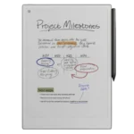 Máy tính bảng reMarkable Paper Pro với màn hình E Ink hiển thị như giấy, tối ưu cho trải nghiệm viết và ghi chú.