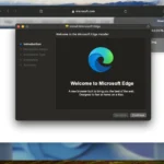 Microsoft Edge trên macOS với tính năng tự động điền và quản lý mật khẩu