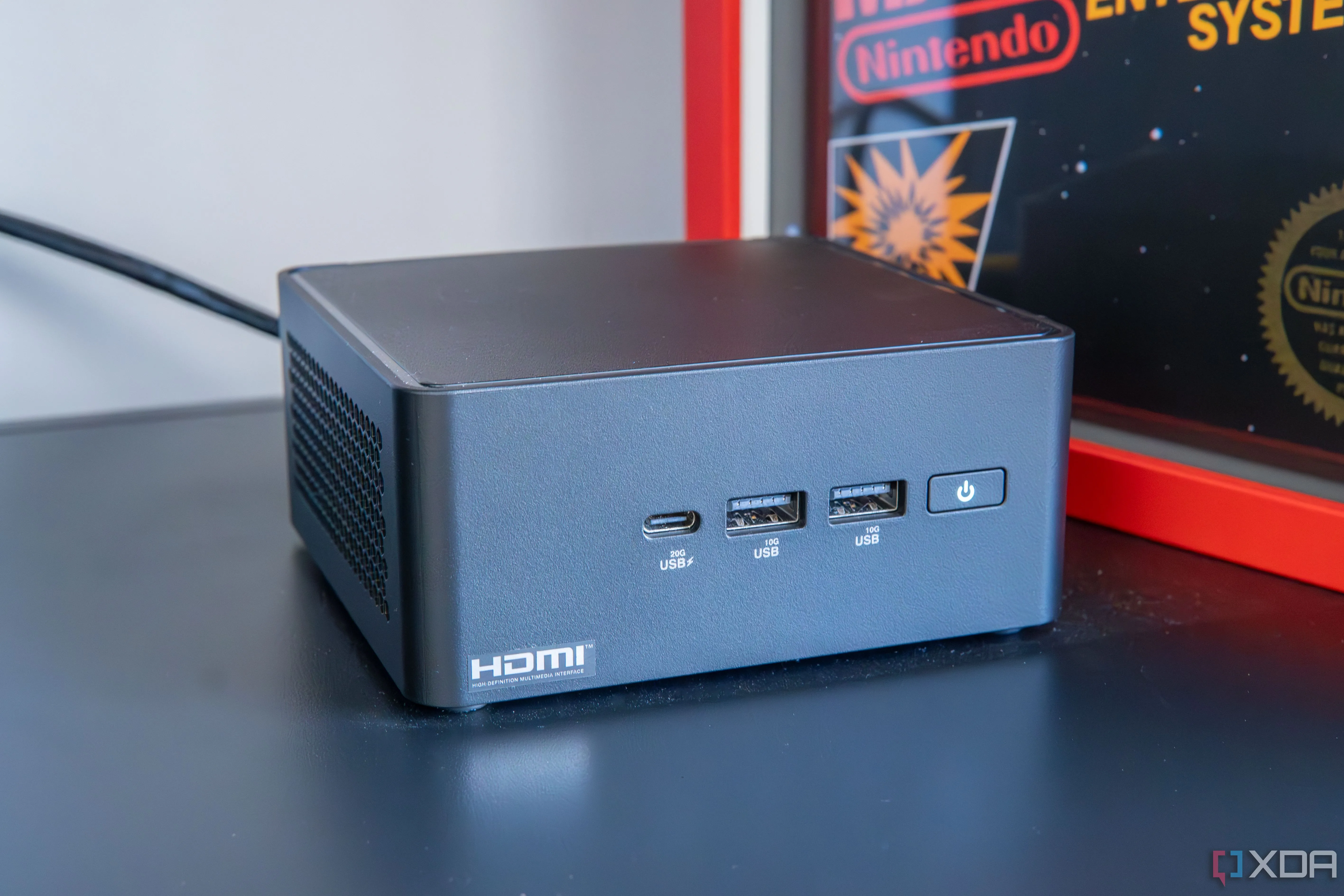 Mini PC hoạt động như một thiết bị mạng hoặc NAS trong hệ thống tự host