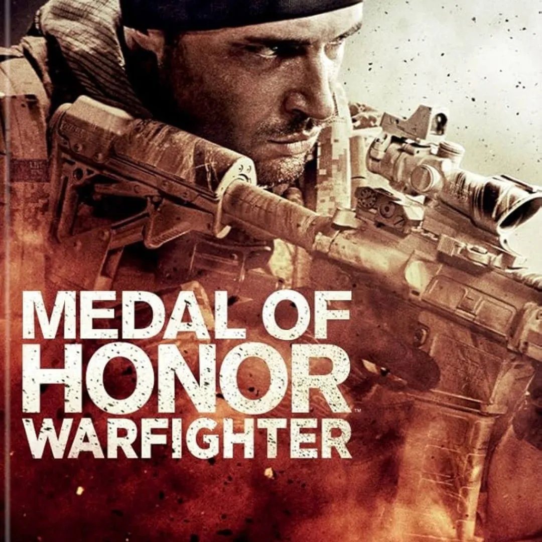 Một phân cảnh hành động kịch tính trong Medal of Honor: Warfighter, thể hiện lối chơi bắn súng quân sự.