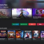 Người dùng trải nghiệm Xbox Game Pass Ultimate trên PC với giao diện thân thiện và dễ dàng truy cập game.