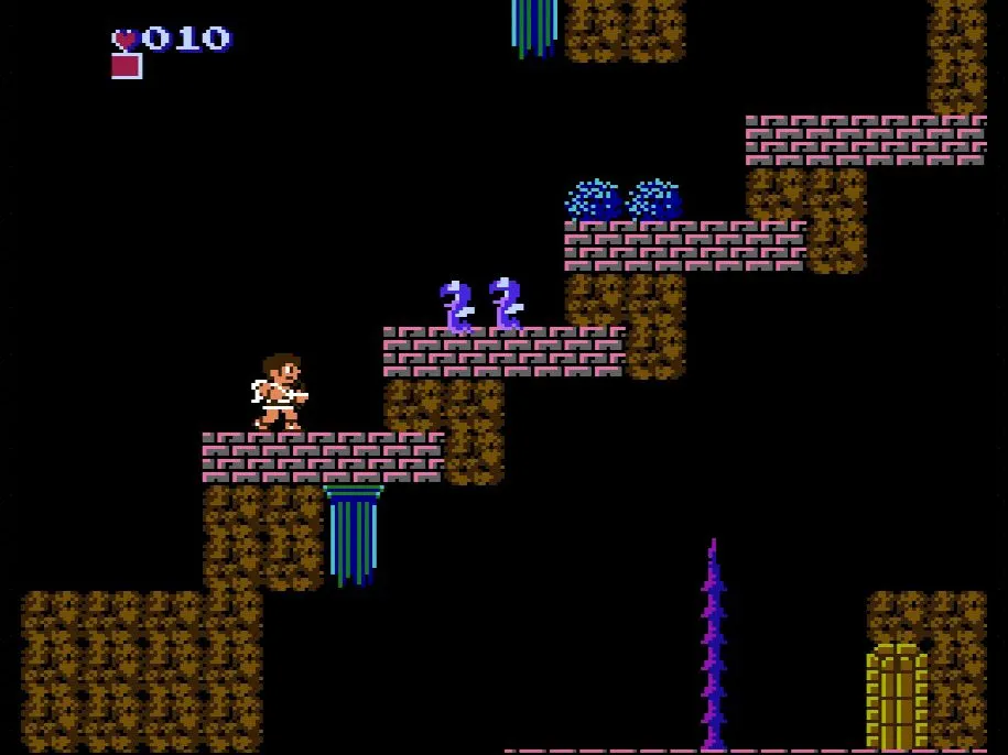 Nhân vật Pit trong game Kid Icarus trên máy NES