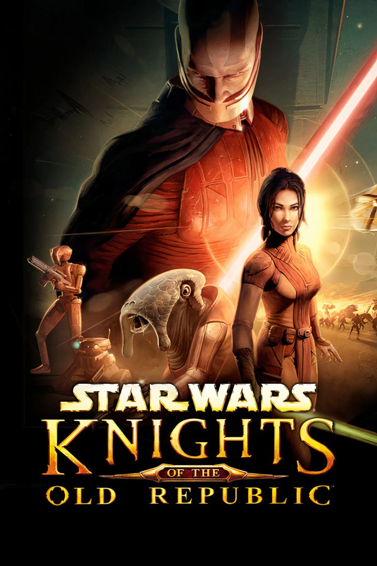 Nhóm nhân vật trong Star Wars: Knights of the Old Republic, game RPG kinh điển trên Xbox