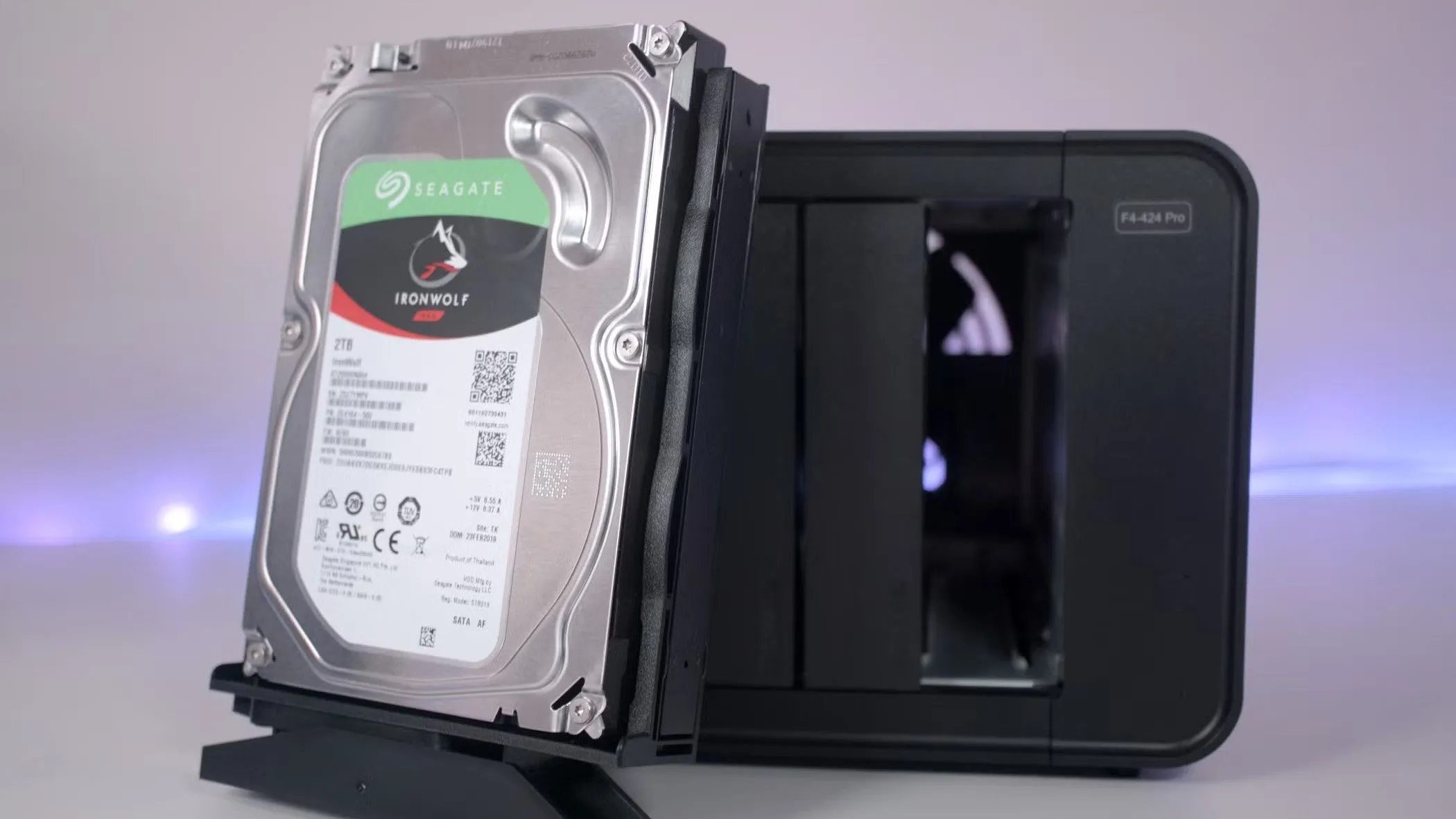 Ổ cứng HDD Seagate đang hoạt động