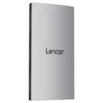 Ổ cứng SSD di động Lexar ES3 với thiết kế nhỏ gọn màu đen