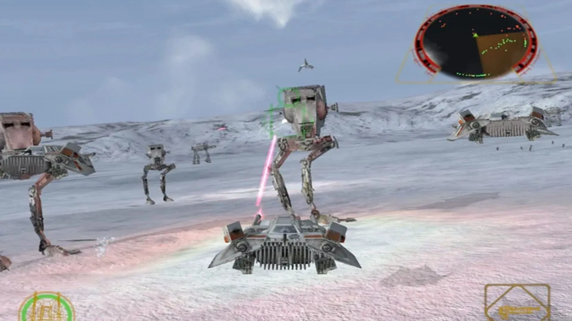 Phi đội Rogue tấn công Dreadnaught trong Star Wars Rogue Squadron II Rogue Leader