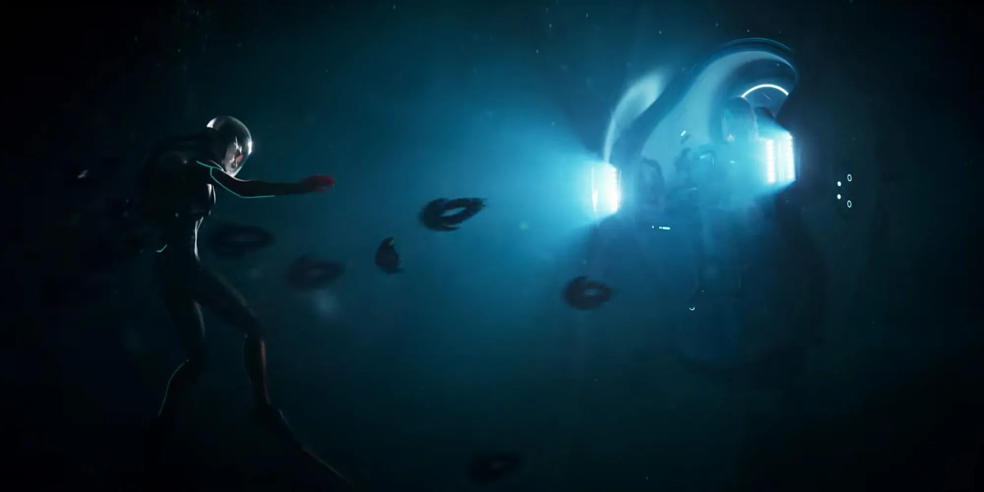 Phương tiện khám phá mới dưới biển sâu trong Subnautica 2, có thể là tàu ngầm hoặc pod di chuyển cá nhân.