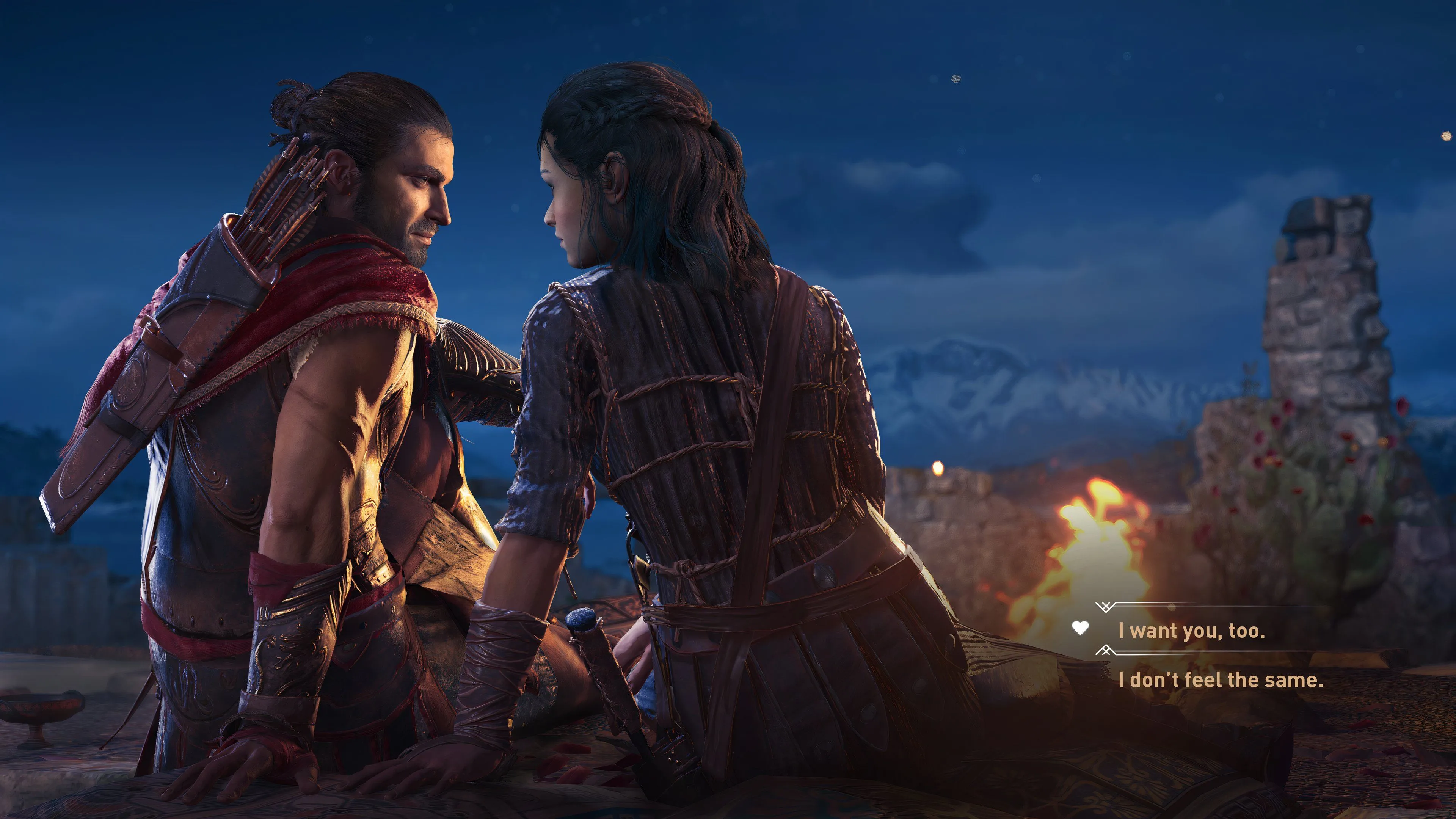 Quyết định lãng mạn ảnh hưởng cốt truyện trong Assassin's Creed Odyssey