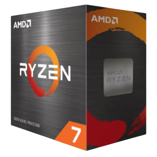 Render trong suốt của chip AMD Ryzen 7 5800XT
