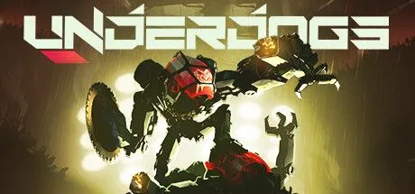 Robot chiến đấu trong game Underdogs với thiết kế mạnh mẽ và vũ khí độc đáo