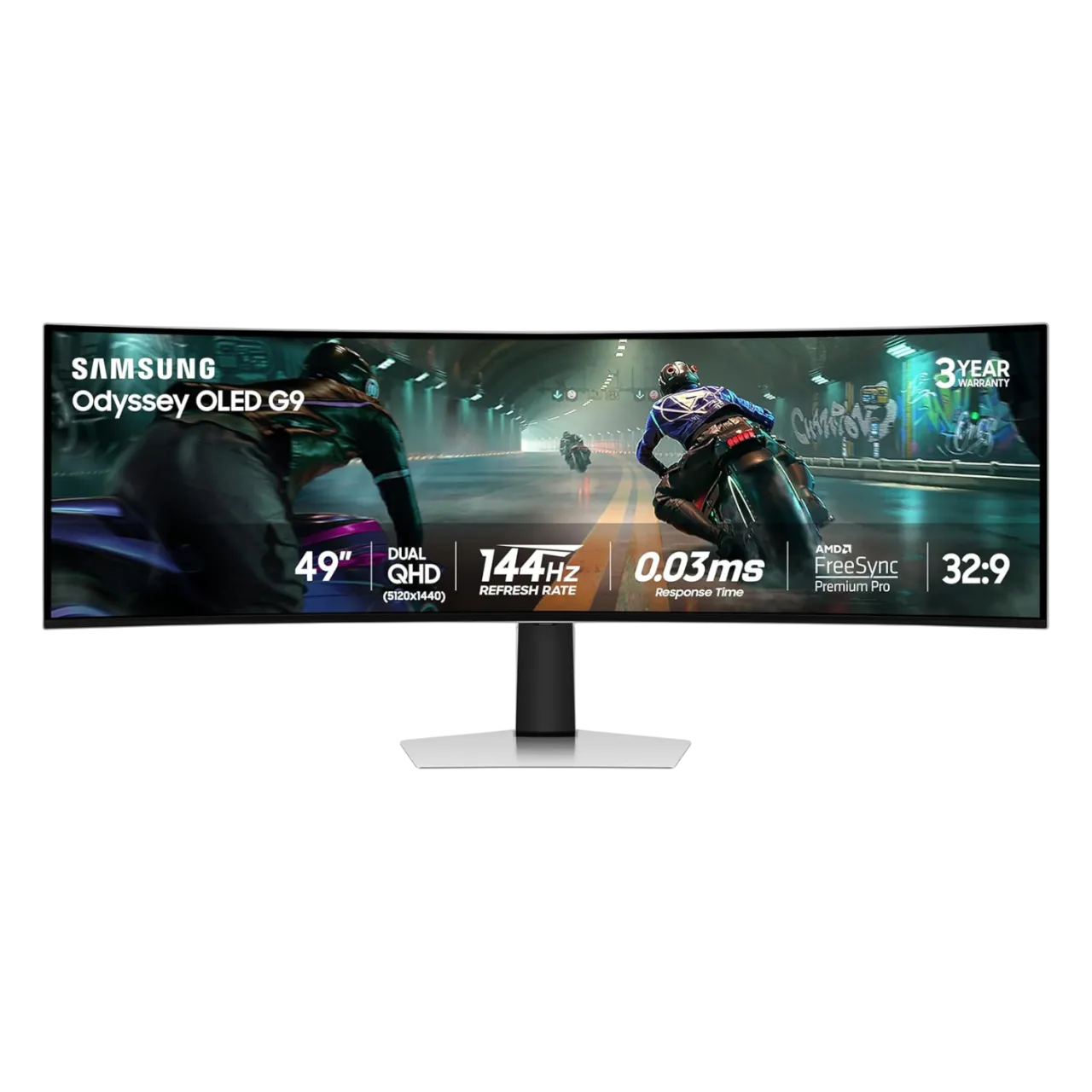 Samsung Odyssey OLED G9 (G91SD) 49 inch, màn hình cong OLED lý tưởng cho game thủ