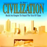 Sid Meier's Civilization 1991 - Giao diện game và bản đồ chiến thuật đặc trưng của thể loại 4X.