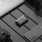 SSD di động Orico 2TB với vỏ hợp kim nhôm bền bỉ, chống sốc và chống nước hiệu quả.