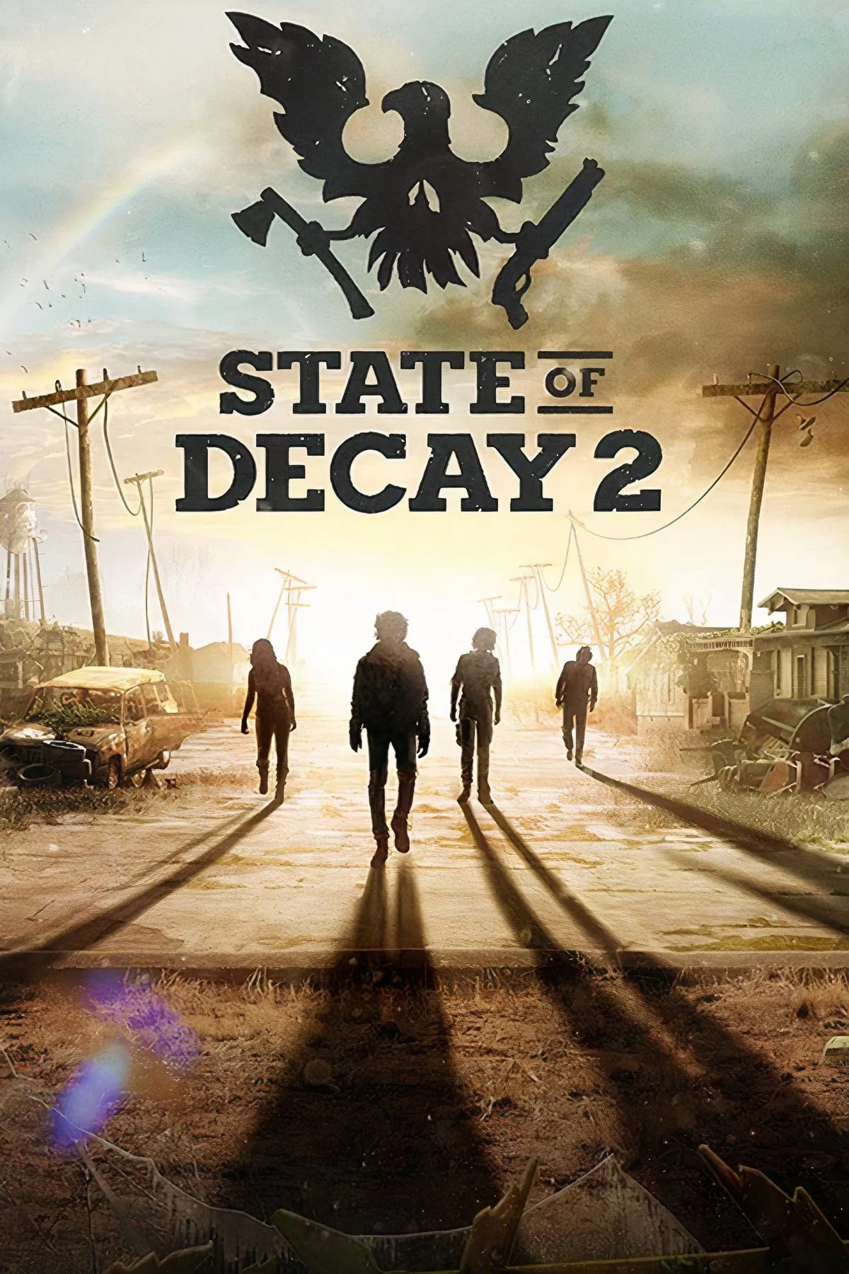 Tạo hình nhân vật và căn cứ trong State of Decay 2, thể hiện yếu tố xây dựng cộng đồng.