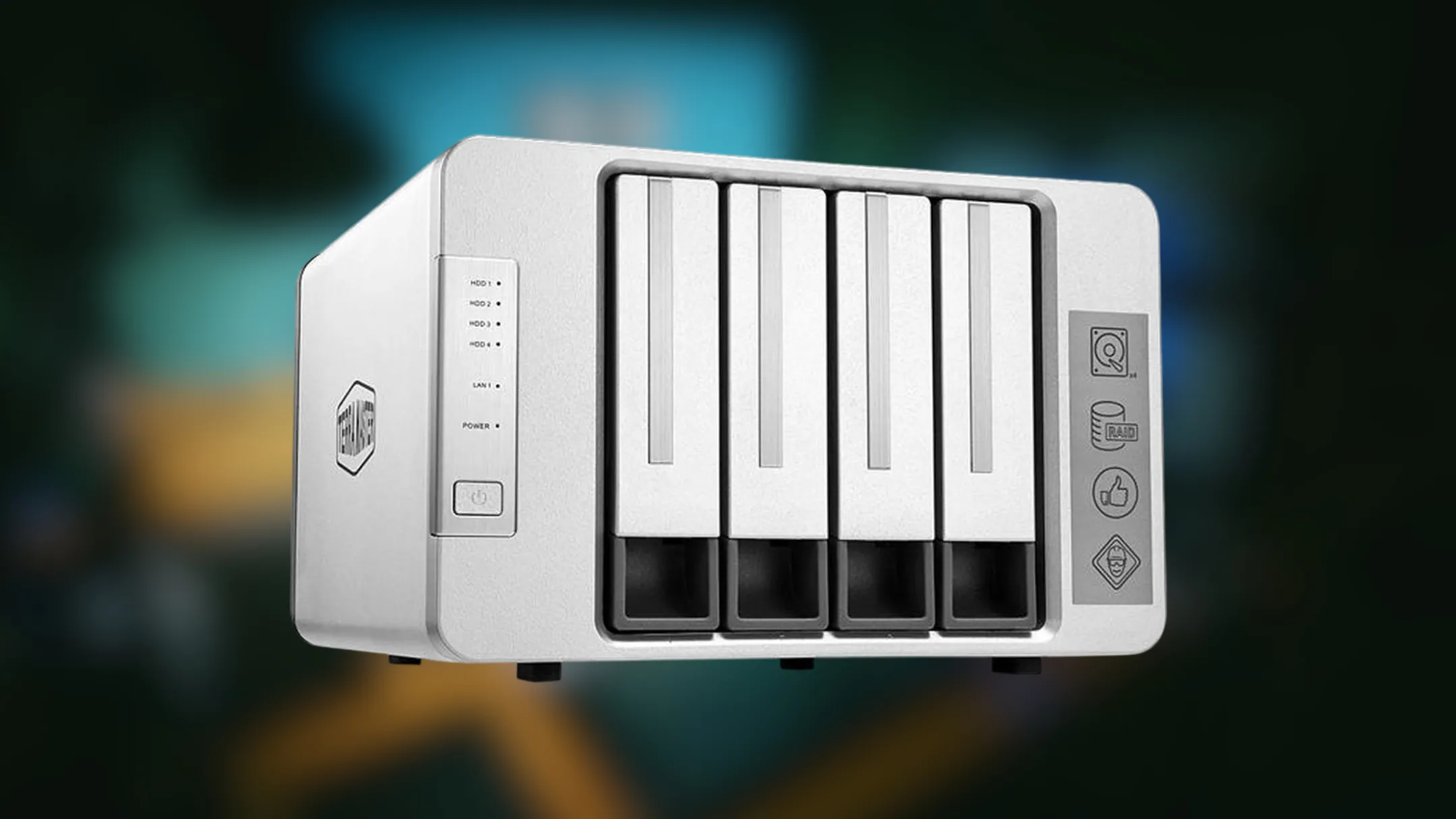 TerraMaster F4-210 hiển thị khả năng kết nối và ứng dụng đa năng của NAS