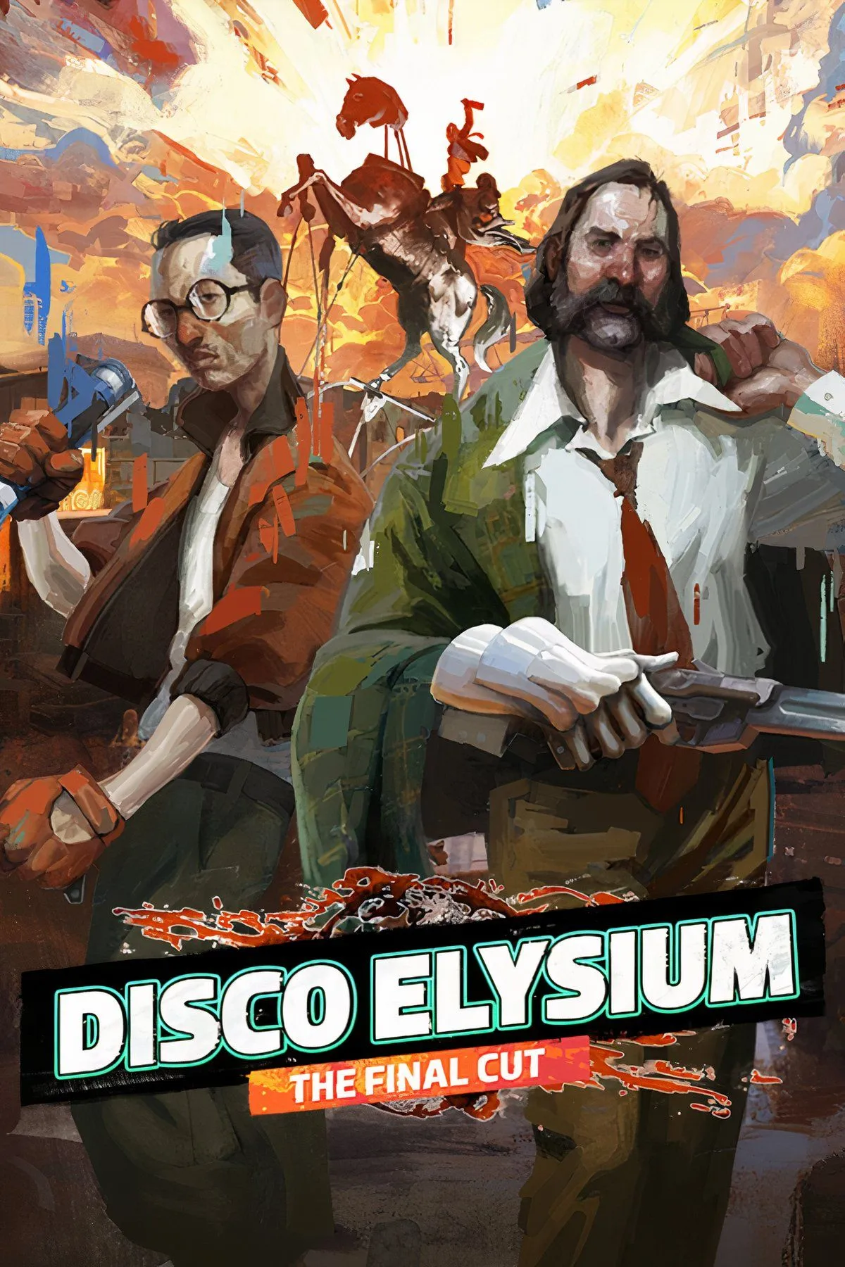 Thám tử Hari Du Bois trong Disco Elysium với khung thoại hội thoại.