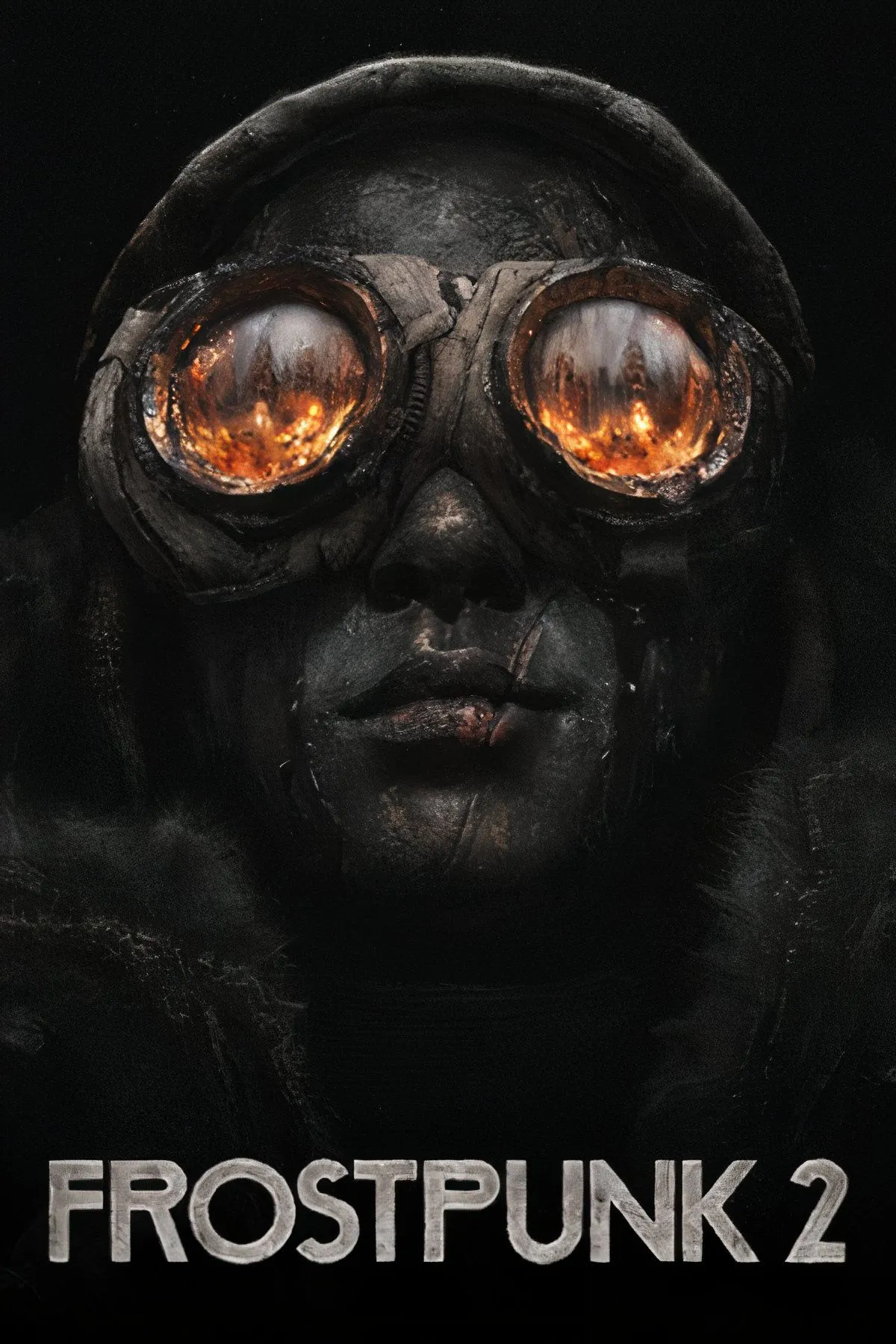 Thành phố trong môi trường băng giá khắc nghiệt với các ống khói sưởi ấm trong Frostpunk 2