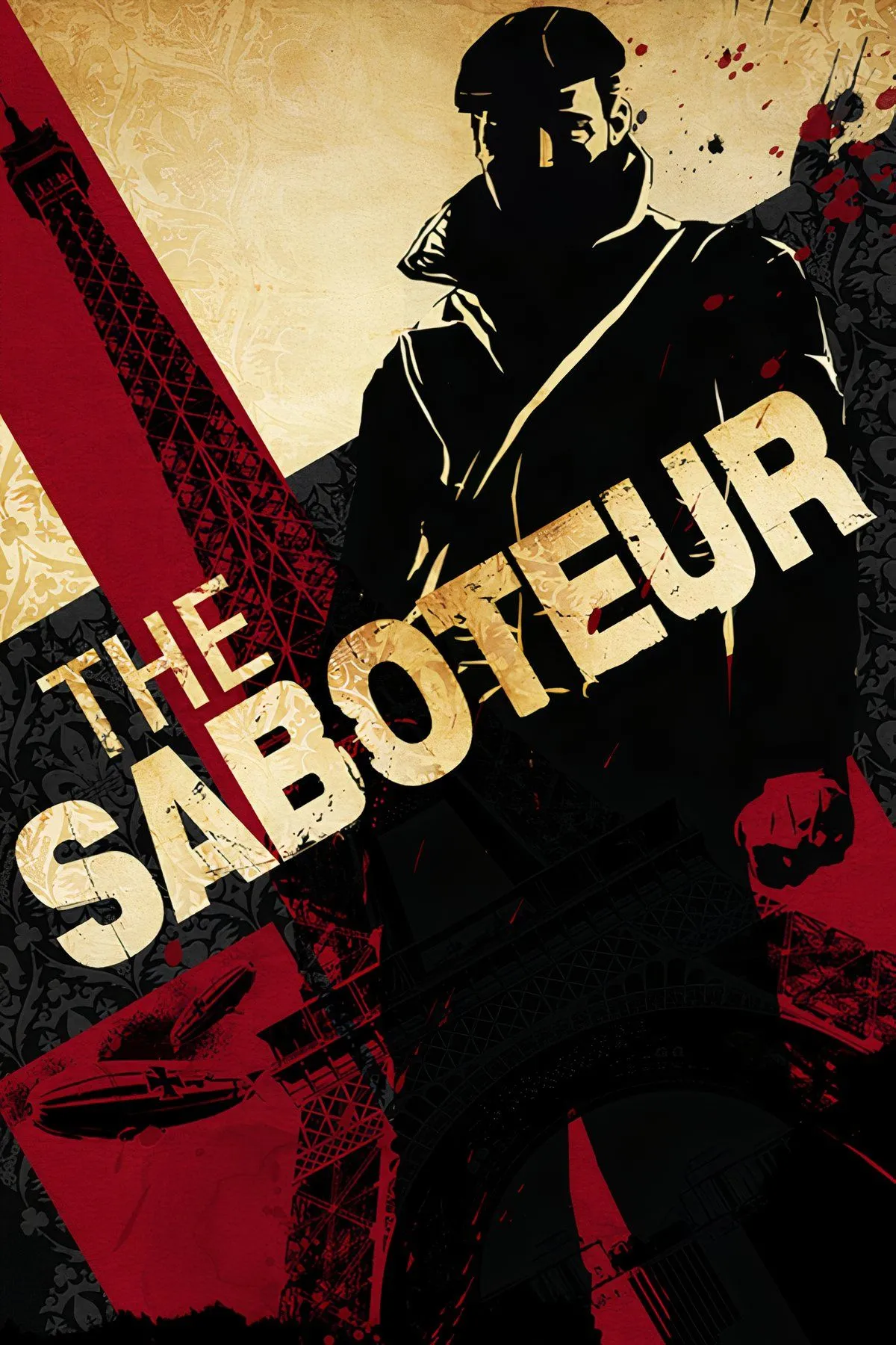 Thế giới mở đen trắng đầy phong cách của The Saboteur