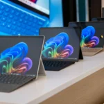 Thiết bị Surface Pro 11 trưng bày tại sự kiện Microsoft