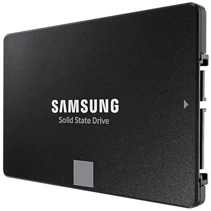 Thiết kế ổ cứng SSD Samsung 870 EVO SATA với hiệu suất ổn định cho máy tính