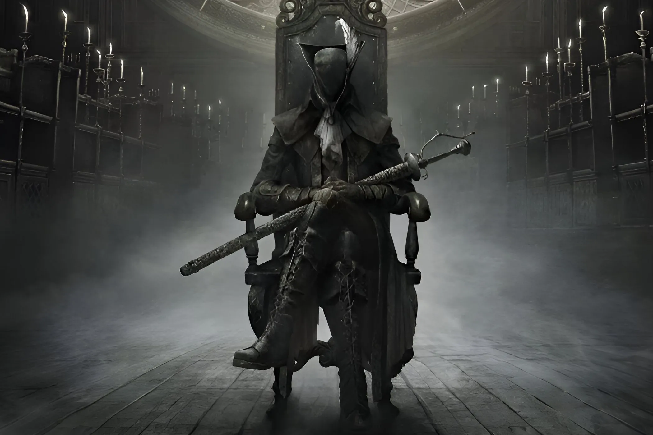 Thợ Săn chuẩn bị cho cuộc chiến trong Bloodborne The Old Hunters