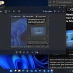 Tính năng nhận diện văn bản (OCR) trong Snipping Tool trên Windows 11, minh họa khả năng trích xuất văn bản từ hình ảnh.