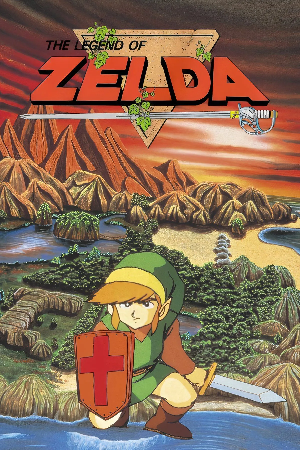 Tổng hợp các hình ảnh từ game The Legend of Zelda gốc trên NES