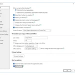 Tùy chọn Startup Boost trong cài đặt chung của Microsoft Word để quản lý tính năng tăng tốc khởi động ứng dụng