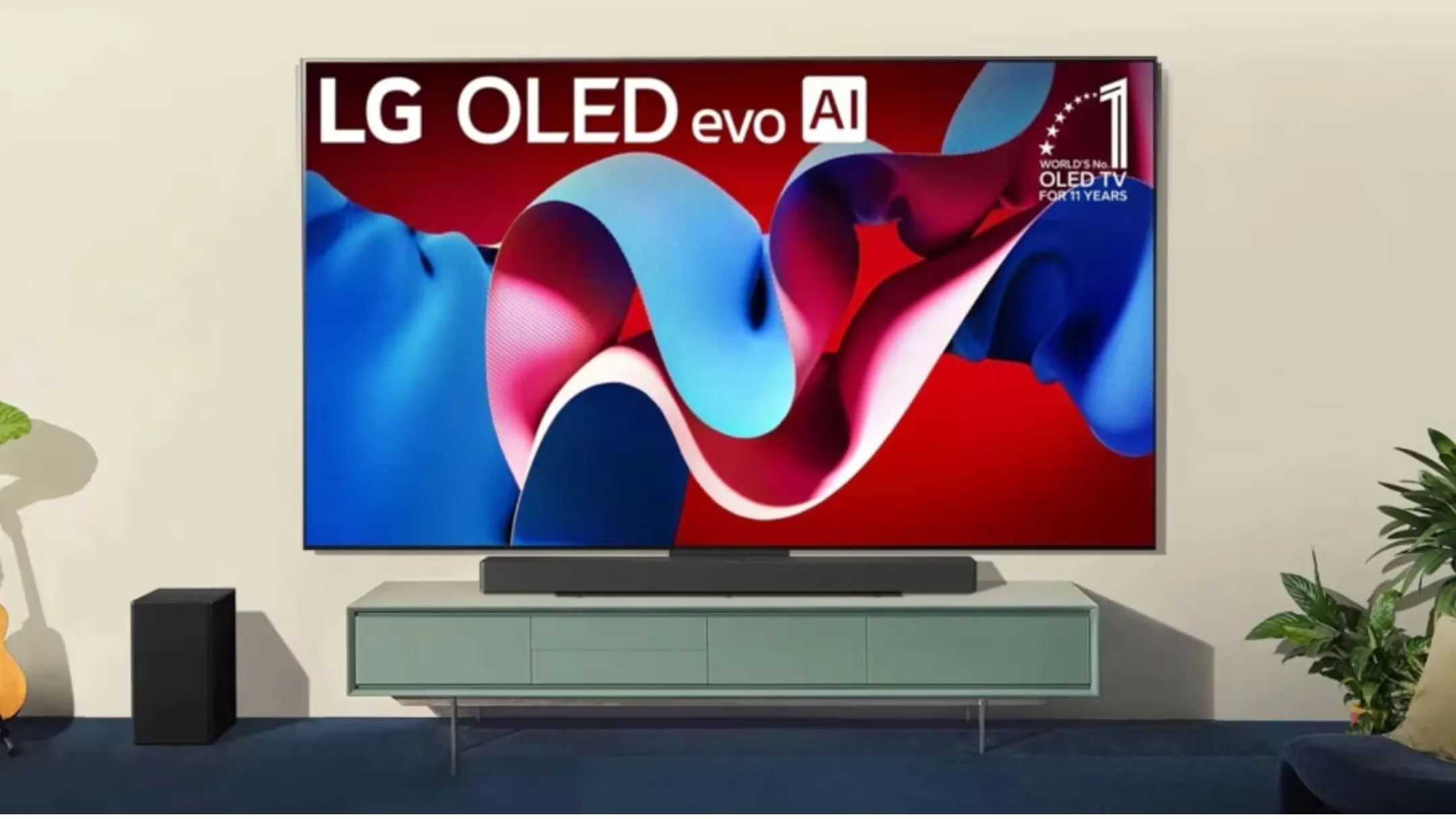 TV LG C4 hiển thị nội dung giải trí và gaming mượt mà, tối ưu trải nghiệm người dùng.