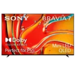 TV Sony Bravia 7 QLED 65 inch với màn hình rực rỡ và chân đế kim loại